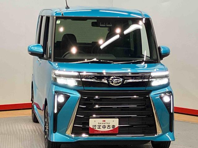 タントカスタムＲＳ　ｅｃｏＩＤＬＥ非装着車後方カメラ　シートヒーター　キーフリー　衝突被害軽減システム　左右電動スライドドア　ＬＥＤヘッドライト　オートハイビーム　オートライト　クリアランスソナー（高知県）の中古車