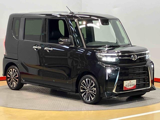 タントカスタムＲＳ　ｅｃｏＩＤＬＥ非装着車後方カメラ　シートヒーター　キーフリー　衝突被害軽減システム　左右電動スライドドア　ＬＥＤヘッドライト　オートハイビーム　オートライト　クリアランスソナー（高知県）の中古車