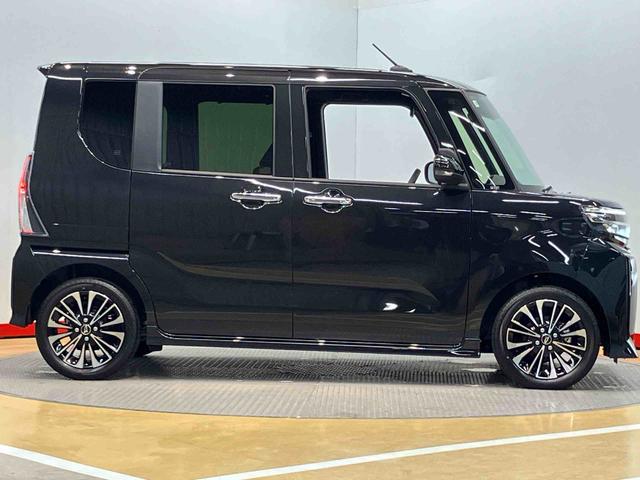 タントカスタムＲＳ　ｅｃｏＩＤＬＥ非装着車後方カメラ　シートヒーター　キーフリー　衝突被害軽減システム　左右電動スライドドア　ＬＥＤヘッドライト　オートハイビーム　オートライト　クリアランスソナー（高知県）の中古車