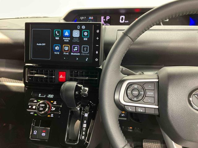 タントカスタムＲＳディスプレイオーディオ　バックカメラ　キーフリー　ＵＳＢ入力端子　Ｂｌｕｅｔｏｏｔｈ接続　ＨＤＭＩ入力端子　左右電動スライドドア　前席シートヒーター左右　クリアランスソナー　ＬＥＤヘッドライト（高知県）の中古車