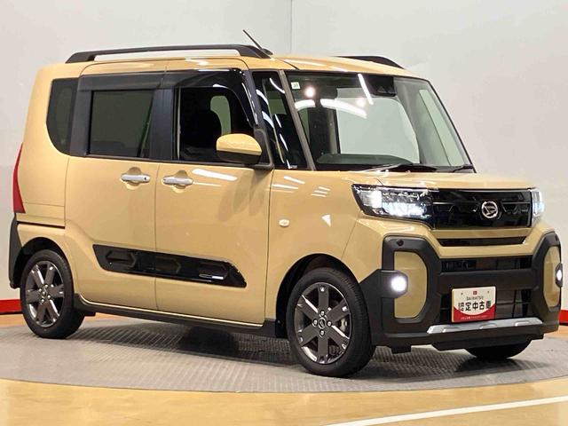 タントファンクロスターボ後方カメラ　シートヒーター　キーフリー　両側電動スライドドア　ＬＥＤヘッドライト　オートライト　オートハイビーム　衝突被害軽減システム（高知県）の中古車