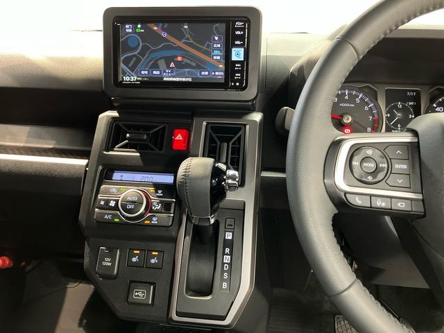 タフトＧターボ　ダーククロムベンチャー７インチ純正ナビ　ドラレコ　全方位カメラ　ＵＳＢ　Ｂｌｕｅｔｏｏｔｈ　シートヒーター　クリアランスソナー　ＬＥＤヘッドライト　オートライト　オートハイビーム　キーフリー　衝突被害軽減システム（高知県）の中古車