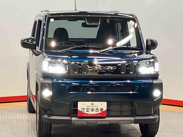 タフトＧターボ　ダーククロムベンチャー７インチ純正ナビ　ドラレコ　全方位カメラ　ＵＳＢ　Ｂｌｕｅｔｏｏｔｈ　シートヒーター　クリアランスソナー　ＬＥＤヘッドライト　オートライト　オートハイビーム　キーフリー　衝突被害軽減システム（高知県）の中古車