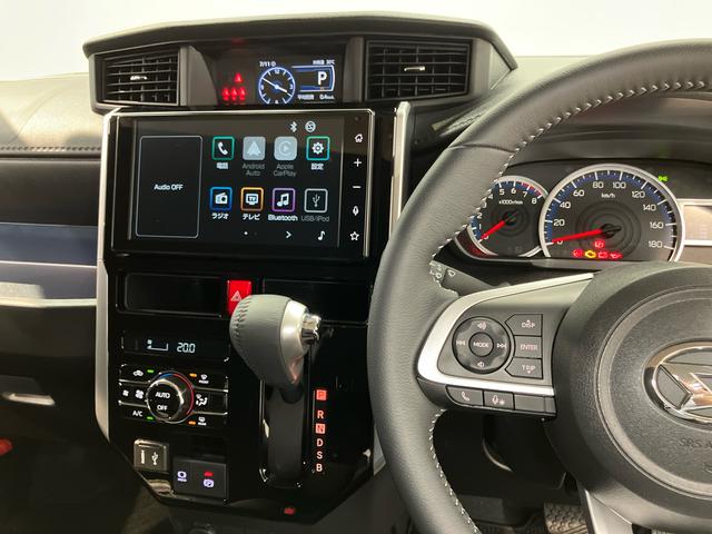 トールカスタムＧ９インチディスプレイオーディオ　後方カメラ　ＵＳＢ　Ｂｌｕｅｔｏｏｔｈ　クルーズコントロール　キーフリー　両側電動スライドドア　クリアランスソナー　ＬＥＤヘッドライト　オートライト　オートハイビーム（高知県）の中古車