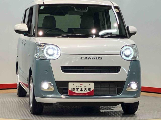 ムーヴキャンバスストライプスＧ後方カメラ　キーフリー　シートヒーター　クリアランスソナー　ＬＥＤヘッドライト　オートライト　オートハイビーム　衝突被害軽減システム（高知県）の中古車