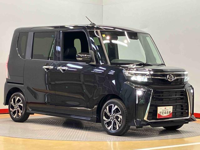タントカスタムＸ後方カメラ　キーフリー　シートヒーター　クリアランスソナー　ＬＥＤヘッドライト　オートライト　オートハイビーム　衝突被害軽減システム（高知県）の中古車