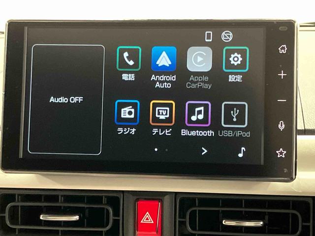 ムーヴキャンバスストライプスＧターボディスプレイオーディオ　全方位カメラ　ＵＳＢ入力端子　Ｂｌｕｅｔｏｏｔｈ接続　ＨＤＭＩ入力端子　キーフリー　シートヒータークリアランスソナー　ＬＥＤヘッドライト　オートライト　オートハイビーム（高知県）の中古車