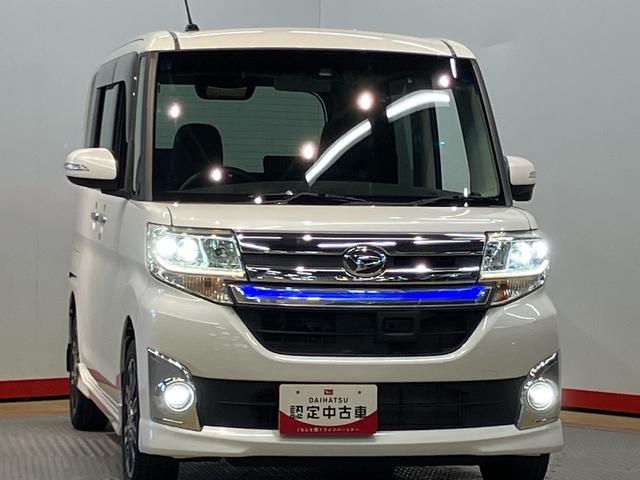 タントカスタムＲＳ　トップエディションＳＡII７インチ純正ナビ　後方カメラ　ＵＳＢ入力端子　Ｂｌｕｅｔｏｏｔｈ接続　ＥＴＣ　キーフリー　ＬＥＤヘッドライト　オートライト　衝突被害軽減システム（高知県）の中古車