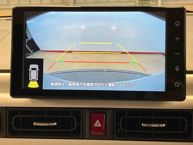 ムーヴキャンバスストライプスＧディスプレイオーディオ　後方カメラ　ＵＳＢ入力端子　Ｂｌｕｅｔｏｏｔｈ接続　ＨＤＭＩ入力　キーフリー　シートヒーター　クリアランスソナー　ＬＥＤヘッドライト　オートライト　オートハイビーム（高知県）の中古車