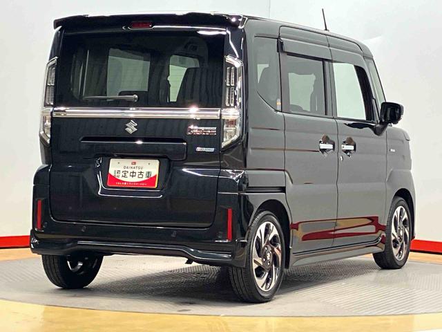 スペーシアカスタム 中古車 ハイブリッドＸＳ９インチ純正ナビ　全方位カメラ　ドラレコ　ＥＴＣ　左右電動スライドドア　ＵＳＢ入力端子　Ｂｌｕｅｔｏｏｔｈ接続　キーフリー　クルーズコントロール　シートヒーター　ＬＥＤヘッドライト