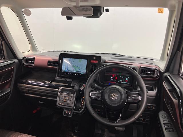 スペーシアカスタム 中古車 ハイブリッドＸＳ９インチ純正ナビ　全方位カメラ　ドラレコ　ＥＴＣ　左右電動スライドドア　ＵＳＢ入力端子　Ｂｌｕｅｔｏｏｔｈ接続　キーフリー　クルーズコントロール　シートヒーター　ＬＥＤヘッドライト
