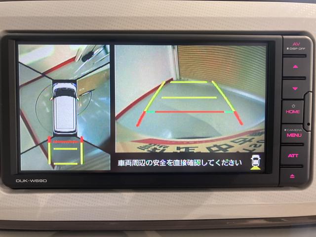 ムーヴキャンバスＧメイクアップＶＳ　ＳＡIIIプッシュスタート　両側電動スライドドア　ＬＥＤヘッドライト　オートライト　運転席シートヒーター　パノラマモニター　ＤＶＤプレイヤー　ドラレコ　アイドリングストップ　ＳＡＩＩＩ（愛媛県）の中古車