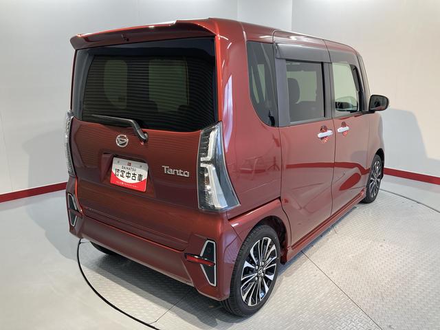 タントカスタムＲＳスマートアシスト　ＥＴＣ　両側電動スライドドア　運転席助手席シートヒーター　クルーズコントロール　電動パーキング　オートライト　ＬＥＤヘッドライト　プッシュスタート　アイドリングストップ（愛媛県）の中古車