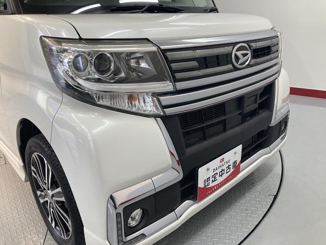 タントカスタムＲＳ　トップエディションＳＡIIＳＡＩＩ　純正ナビ　ワンセグＴＶ　ＣＤ　ＤＶＤ　ＥＴＣ　ドラレコ　両側電動スライドドア　オートライト　ＬＥＤヘッドライト　プッシュスタート　アイドリングストップ　電動格納ドアミラー　キーフリー（愛媛県）の中古車