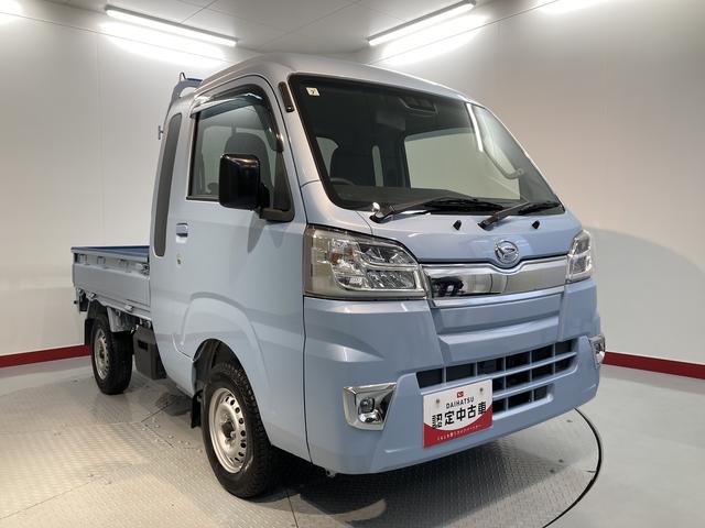 ハイゼットトラックジャンボＳＡIIIｔ４ＷＤ　ＭＴ車　ＳＡＩＩＩｔ　エアコン　パワステ　パワーウインドウ　ＡＢＳ　運転席助手席エアバッグ　キーレスエントリー　ＬＥＤヘッドライト　オーディオ取付部穴　バックカメラ（愛媛県）の中古車