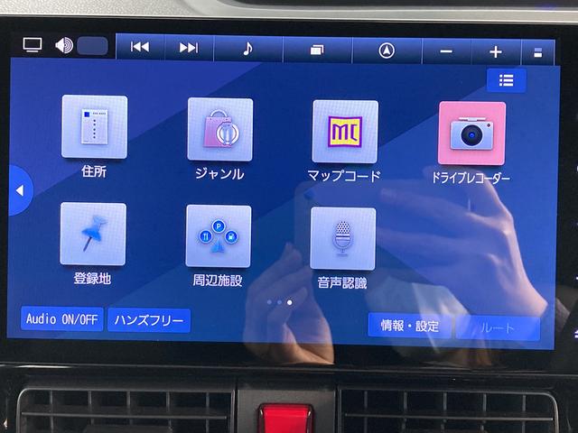 タントカスタムＲＳスマートアシスト　純正ナビ　パノラマモニター　フルセグＴＶ　ＣＤ　ＤＶＤ　ＵＳＢ　Ｂｌｕｅｔｏｏｔｈ　ミラー型ドラレコ　ＥＴＣ　クルーズコントロール　運転席助手席シートヒーター　両側電動スライドドア（愛媛県）の中古車