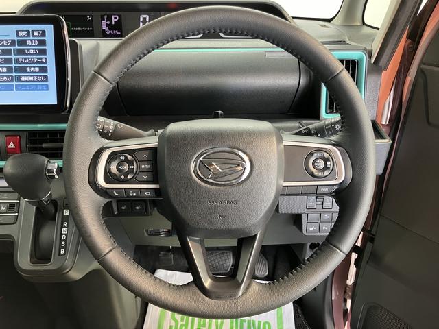 タントＸターボスマアシ　ナビ　パノラマモニター　フルセグＴＶ　ＣＤ　ＤＶＤ　ＵＳＢ　Ｂｌｕｅｔｏｏｔｈ　ドラレコ　両側電動スライドドア　前席シートヒーター　クルーズコントロール　オートライト　ＬＥＤヘッドライト（愛媛県）の中古車