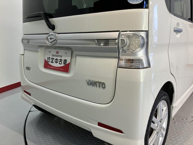 タントカスタムＲＳ２ＷＤ　ＣＶＴ車　純正ナビ　フルセグＴＶ　ＣＤ　ＤＶＤ　Ｂｌｕｅｔｏｏｔｈ　ドラレコ　左側電動スライドドア　電動格納ドアミラー　アイドリングストップ　キーフリーシステム（愛媛県）の中古車