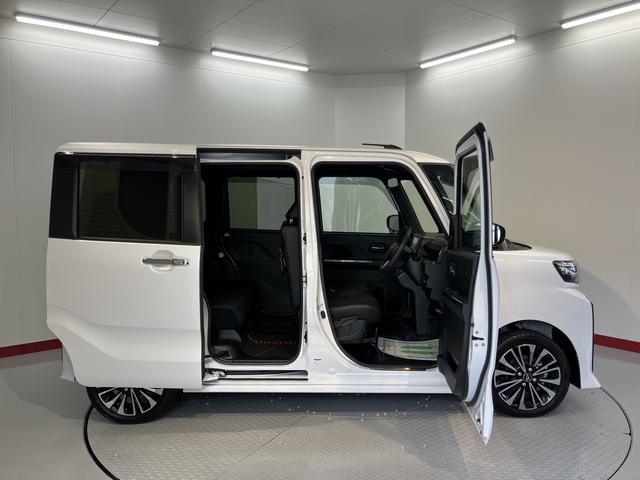 タントカスタムＲＳスマアシ　純正ナビ　フルセグＴＶ　ＣＤ　ＤＶＤ　ＵＳＢ　Ｂｌｕｅｔｏｏｔｈ　ドラレコ　ＥＴＣ　両側電動スライドドア　クルーズコントロール　前席シートヒーター　オートライト　ＬＥＤヘッドライト（愛媛県）の中古車