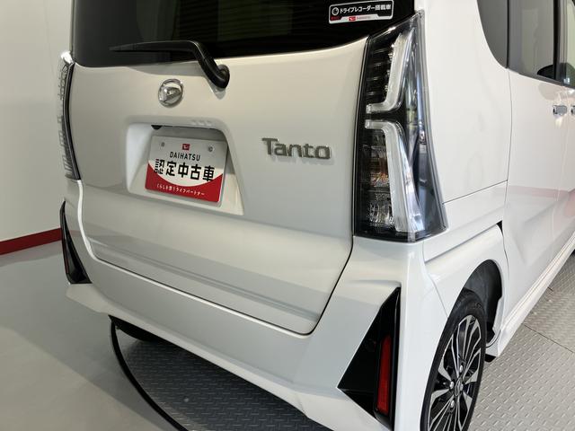 タントカスタムＲＳスマアシ　純正ナビ　フルセグＴＶ　ＣＤ　ＤＶＤ　ＵＳＢ　Ｂｌｕｅｔｏｏｔｈ　ドラレコ　ＥＴＣ　両側電動スライドドア　クルーズコントロール　前席シートヒーター　オートライト　ＬＥＤヘッドライト（愛媛県）の中古車