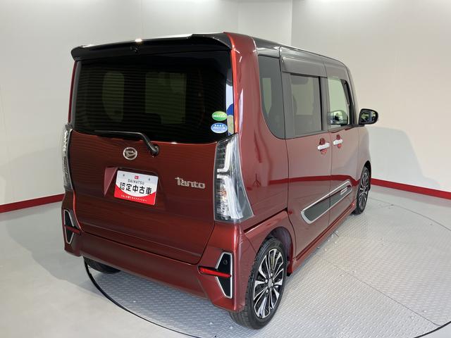 タントカスタムＲＳスマアシ　ナビ　バックカメラ　フルセグＴＶ　ＣＤ　ＤＶＤ　ＵＳＢ　Ｂｌｕｅｔｏｏｔｈ　ＥＴＣ　両側電動スライドドア　前席シートヒーター　オートライト　ＬＥＤヘッドライト　アイドリングストップ（愛媛県）の中古車