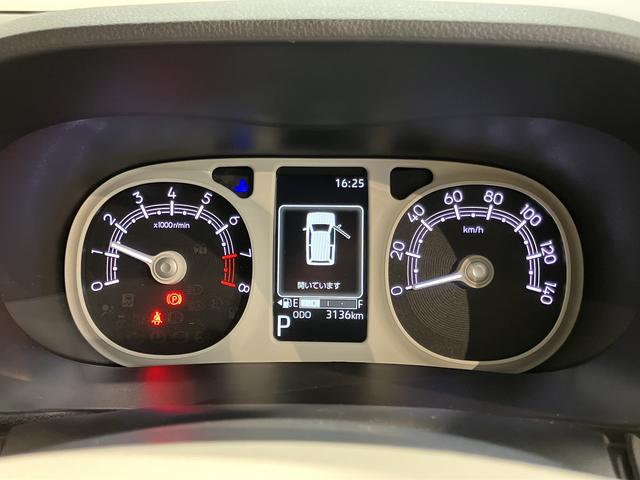 ムーヴキャンバスストライプスＧプッシュスタート　両側電動スライドドア　運転席助手席シートヒーター　ＬＥＤヘッドライト　オートライト　電動パーキング　スマートアシスト　アイドリングストップ　ベンチシート　バックカメラ（愛媛県）の中古車