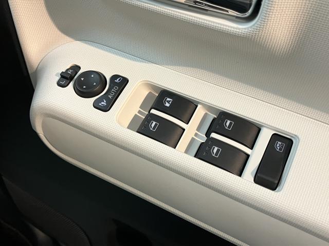 ムーヴキャンバスストライプスＧプッシュスタート　両側電動スライドドア　運転席助手席シートヒーター　ＬＥＤヘッドライト　オートライト　電動パーキング　スマートアシスト　アイドリングストップ　ベンチシート　バックカメラ（愛媛県）の中古車