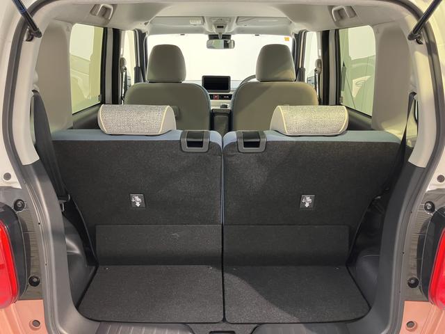 ムーヴキャンバスストライプスＧプッシュスタート　両側電動スライドドア　運転席助手席シートヒーター　ＬＥＤヘッドライト　オートライト　電動パーキング　スマートアシスト　アイドリングストップ　ベンチシート　バックカメラ（愛媛県）の中古車