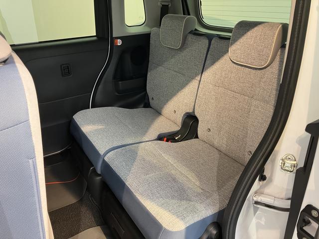 ムーヴキャンバスストライプスＧプッシュスタート　両側電動スライドドア　運転席助手席シートヒーター　ＬＥＤヘッドライト　オートライト　電動パーキング　スマートアシスト　アイドリングストップ　ベンチシート　バックカメラ（愛媛県）の中古車