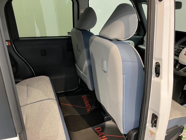 ムーヴキャンバスストライプスＧプッシュスタート　両側電動スライドドア　運転席助手席シートヒーター　ＬＥＤヘッドライト　オートライト　電動パーキング　スマートアシスト　アイドリングストップ　ベンチシート　バックカメラ（愛媛県）の中古車