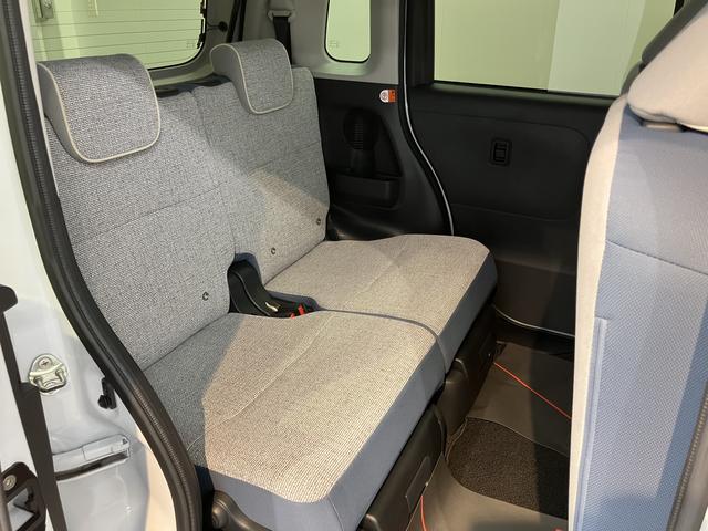 ムーヴキャンバスストライプスＧプッシュスタート　両側電動スライドドア　運転席助手席シートヒーター　ＬＥＤヘッドライト　オートライト　電動パーキング　スマートアシスト　アイドリングストップ　ベンチシート　バックカメラ（愛媛県）の中古車