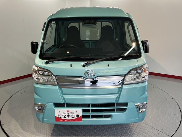 ハイゼットトラックジャンボＳＡIIIｔＳＡＩＩＩｔ　４ＷＤ　ＡＴ車　ＣＤ　ＵＳＢ　マニュアルエアコン　パワステ　エアバッグ　ＡＢＳ　オートライト　ＬＥＤヘッドライト　障害物センサー　荷台作業灯　キーレスエントリー（愛媛県）の中古車