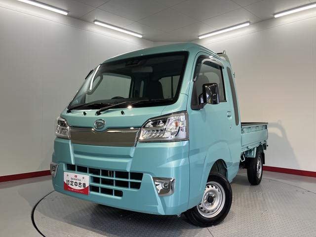 ハイゼットトラックジャンボＳＡIIIｔＳＡＩＩＩｔ　４ＷＤ　ＡＴ車　ＣＤ　ＵＳＢ　マニュアルエアコン　パワステ　エアバッグ　ＡＢＳ　オートライト　ＬＥＤヘッドライト　障害物センサー　荷台作業灯　キーレスエントリー（愛媛県）の中古車