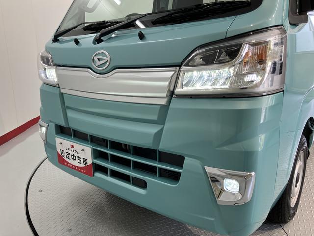 ハイゼットトラックジャンボＳＡIIIｔＳＡＩＩＩｔ　４ＷＤ　ＡＴ車　ＣＤ　ＵＳＢ　マニュアルエアコン　パワステ　エアバッグ　ＡＢＳ　オートライト　ＬＥＤヘッドライト　障害物センサー　荷台作業灯　キーレスエントリー（愛媛県）の中古車