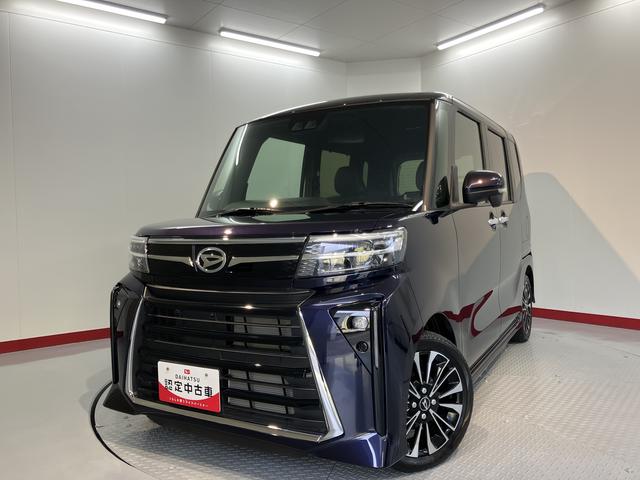 タントカスタムＲＳスマアシ　パノラマカメラ　両側電動スライドドア　前席シートヒーター　オートライト　ＬＥＤヘッドライト　プッシュスタート　アイドリングストップ　電動パーキング　電動格納ドアミラー　キーフリーシステム（愛媛県）の中古車