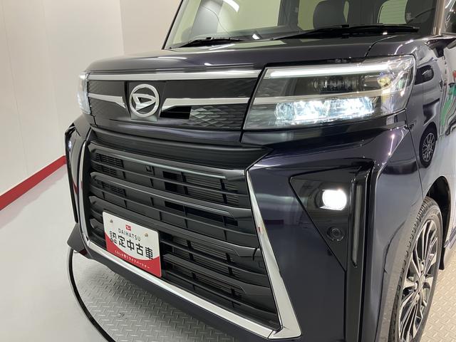タントカスタムＲＳスマアシ　パノラマカメラ　両側電動スライドドア　前席シートヒーター　オートライト　ＬＥＤヘッドライト　プッシュスタート　アイドリングストップ　電動パーキング　電動格納ドアミラー　キーフリーシステム（愛媛県）の中古車
