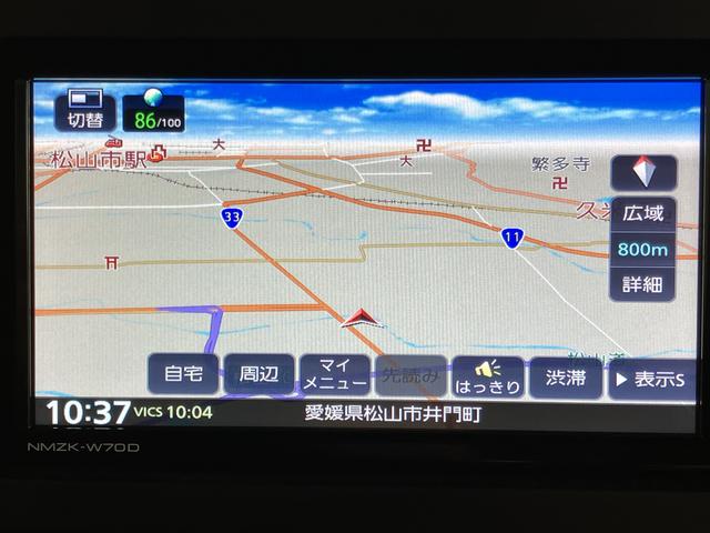 タフトＧ純正ナビ　バックカメラ　地上デジタルＴＶ　Ｂｌｕｅｔｏｏｔｈ　ＵＳＢ　プッシュスタート　運転席助手席シートヒーター　電動パーキング　ＬＥＤヘッドライト　オートライト　アイドリングストップ（愛媛県）の中古車