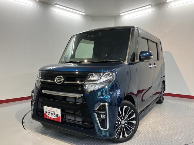 タントカスタムＲＳ純正ナビ　バックカメラ　ＣＤ　ＤＶＤ　ＵＳＢ　Ｂｌｕｅｔｏｏｔｈ　ＥＴＣ　ドラレコ　クルーズコントロール　両側電動スライドドア　前席シートヒーター　オートライト　ＬＥＤヘッドライト　キーフリーシステム（愛媛県）の中古車