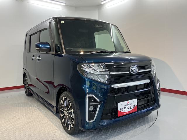 タントカスタムＲＳ純正ナビ　バックカメラ　ＣＤ　ＤＶＤ　ＵＳＢ　Ｂｌｕｅｔｏｏｔｈ　ＥＴＣ　ドラレコ　クルーズコントロール　両側電動スライドドア　前席シートヒーター　オートライト　ＬＥＤヘッドライト　キーフリーシステム（愛媛県）の中古車