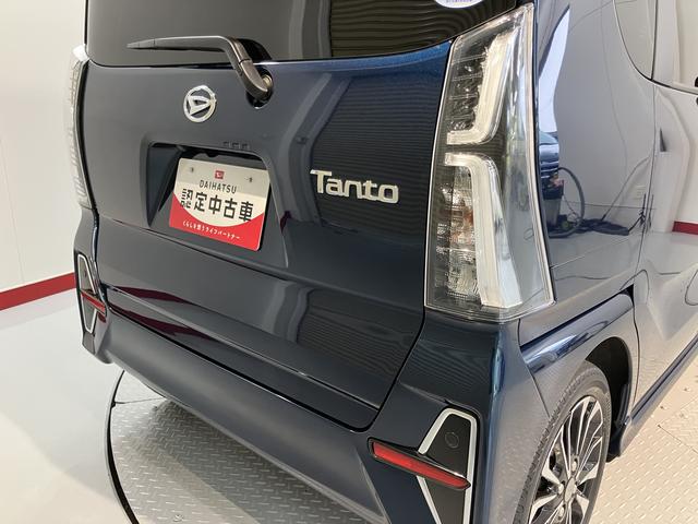 タントカスタムＲＳ純正ナビ　バックカメラ　ＣＤ　ＤＶＤ　ＵＳＢ　Ｂｌｕｅｔｏｏｔｈ　ＥＴＣ　ドラレコ　クルーズコントロール　両側電動スライドドア　前席シートヒーター　オートライト　ＬＥＤヘッドライト　キーフリーシステム（愛媛県）の中古車