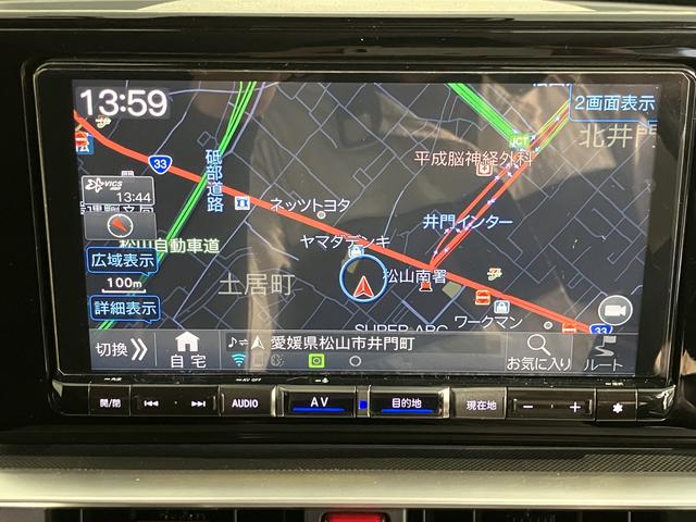 ロッキーＧ純正ナビ　パノラマモニター　地上デジタルＴＶ　ドライブレコーダー　ＥＴＣ　プッシュスタート　運転席助手席シートヒーター　クルーズコントロール　ＬＥＤヘッドライト　オートライト　アイドリングストップ（愛媛県）の中古車