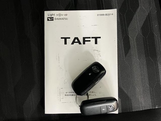 タフトＧ純正ナビ　バックカメラ　ＣＤ　ＤＶＤ　地上デジタルＴＶ　Ｂｌｕｅｔｏｏｔｈ　ＵＳＢ　ドライブレコーダー　ＥＴＣ　プッシュスタート　ＲＬシートヒーター　電動パーキング　ＬＥＤヘッドライト　オートライト（愛媛県）の中古車
