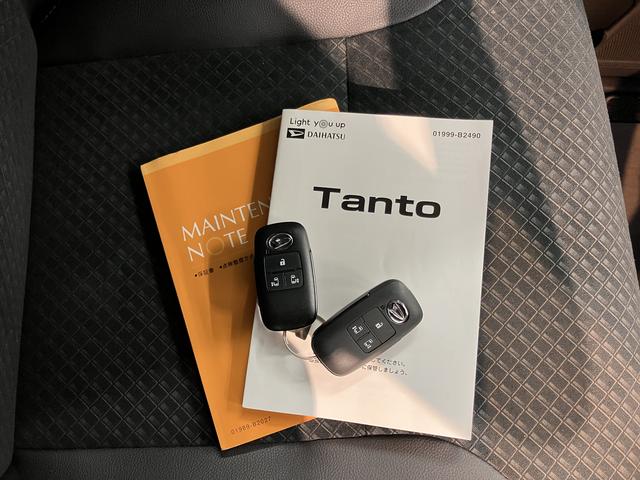 タントカスタムＲＳセレクションスマアシ　純正ナビ　バックカメラ　フルセグＴＶ　ＣＤ　ＤＶＤ　ドラレコ　ＥＴＣ　両側電動スライドドア　クルーズコントロール　前席シートヒーター　オートライト　ＬＥＤヘッドライト　アイドリングストップ（愛媛県）の中古車