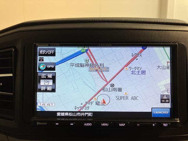 ミライースＸ　ＳＡIII２ＷＤ　ＣＶＴ車　ナビ　バックカメラ　Ｂｌｕｅｔｏｏｔｈ　ＥＴＣ　ＬＥＤヘッドライト　電動格納ドアミラー　キーレスエントリー　パワステ　パワーウィンドウ（愛媛県）の中古車