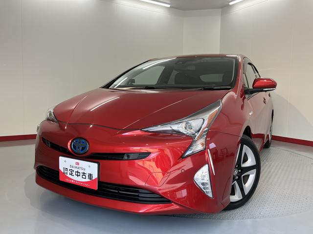 プリウスＡツーリングセレクションハイブリッド車　純正ナビ　バックカメラ　地上デジタルＴＶ　Ｂｌｕｅｔｏｏｔｈ　ＣＤ　ＤＶＤ　ＥＴＣ　プッシュスタート　クルーズコントロール　運転席助手席シートヒーター　ＬＥＤヘッドライト　オートライト（愛媛県）の中古車