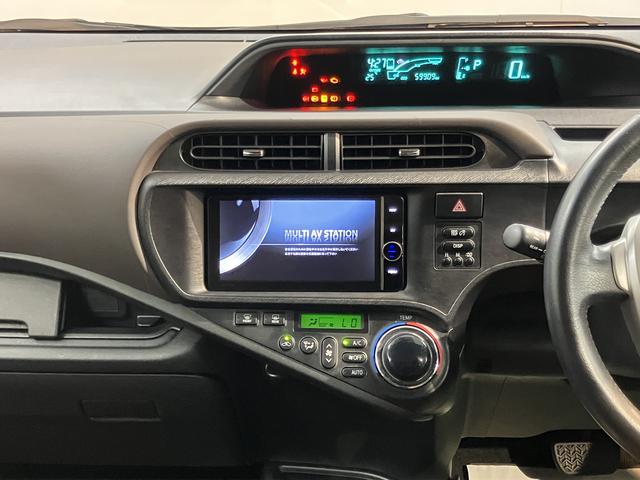 アクアＧ２ＷＤ　ＣＶＴ車　ナビ　バックカメラ　フルセグＴＶ　ＣＤ　ＤＶＤ　Ｂｌｕｅｔｏｏｔｈ　ドラレコ　ＥＴＣ　オートライト　プッシュスタート　電動格納ドアミラー　キーフリーシステム（愛媛県）の中古車