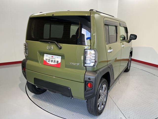 タフトＧターボ純正ナビ　バックカメラ　地上デジタルＴＶ　ＣＤ　ＤＶＤ　Ｂｌｕｅｔｏｏｔｈ　ＵＳＢ　ＥＴＣ　ドライブレコーダー　クルーズコントロール　プッシュスタート　ＬＥＤヘッドライト　アイドリングストップ（愛媛県）の中古車