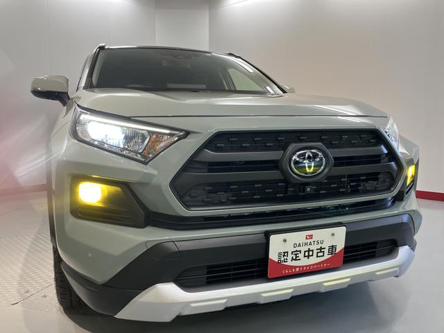 ＲＡＶ４アドベンチャー純正ナビ　パノラミックビューモニター　デジタルインナーミラー　ステアリングヒーター　シートベンチレーター　ＡＣ１００Ｖアクセサリーコンセント　電動パーキングブレーキ　パノラマムーンルーフ（愛媛県）の中古車