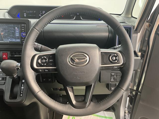 タントＸターボプッシュスタート　運転席と助手席にシートヒーターあり　純正ナビあり　バックカメラあり　アイドリングストップ車　コーナーセンサーあり　ＣＤ・ＤＶＤ・Ｂｌｕｅｔｏｏｔｈあり（愛媛県）の中古車