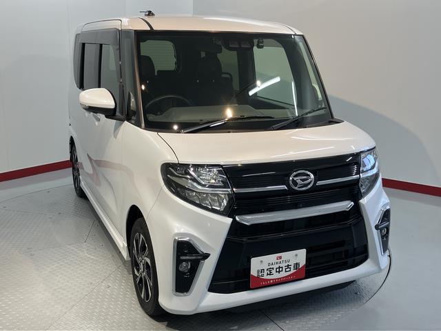 タントカスタムＸセレクションスマアシ　純正ナビ　パノラマモニター　フルセグＴＶ　ＣＤ　ＤＶＤ　Ｂｌｕｅｔｏｏｔｈ　前席シートヒーター　ＬＥＤヘッドライト　アイドリングストップ　電動格納ドアミラー　キーフリーシステム（愛媛県）の中古車